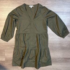 Olive Green Midi Dress